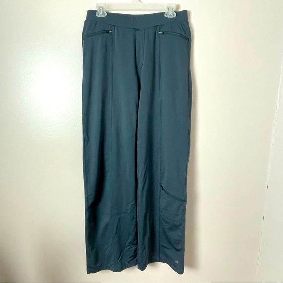 Athleta Jogger Sweatpants – Blue Gray, Zip Pockets – Size Medium - Picture 1 of 8